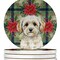 Edge Collections - Multicolor - Coastal Tropical Car Coasters for Cup Holders